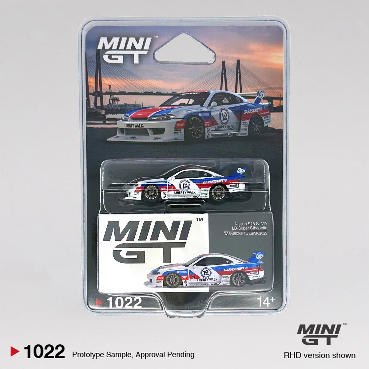 MINI GT Lbwk 1 64 Lamborghini Lb Silhouette Murcielago Countach Abarth 1:64 Diecast