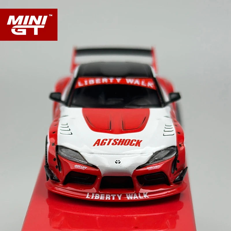 MINI GT 1 64 Toyota Lb Works Toyota GR Supra Red 1:64 Diecast