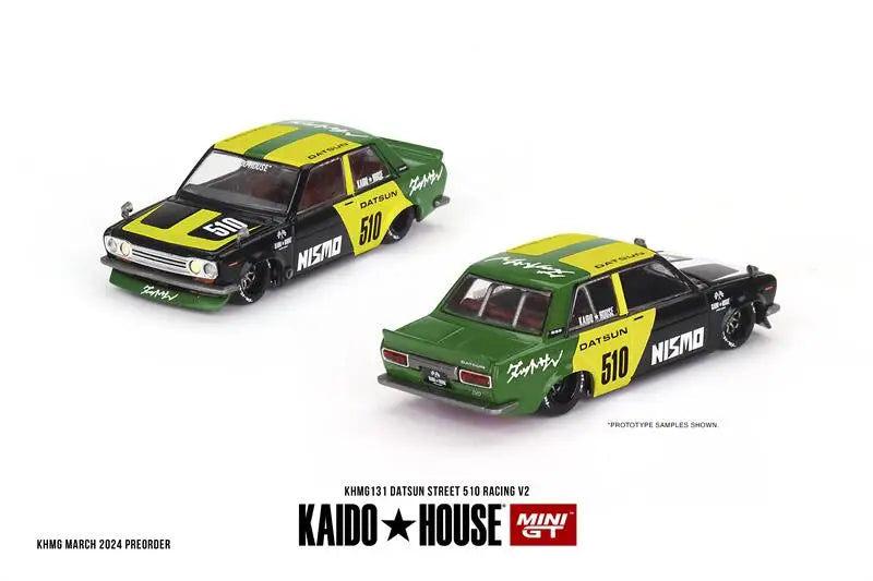 Kaido House Datsun 510 Pro Street Buta V1 1:64 Diecast