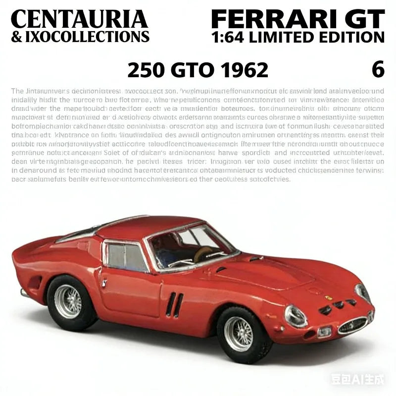 IXO Ferrari 250 GTO Centauria Book Car 1:64 Diecast