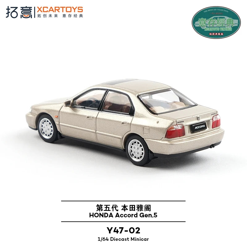 XCARTOYS Accord Gen 5 1 64 Metal Plastic Parts Y47 1:64 Diecast