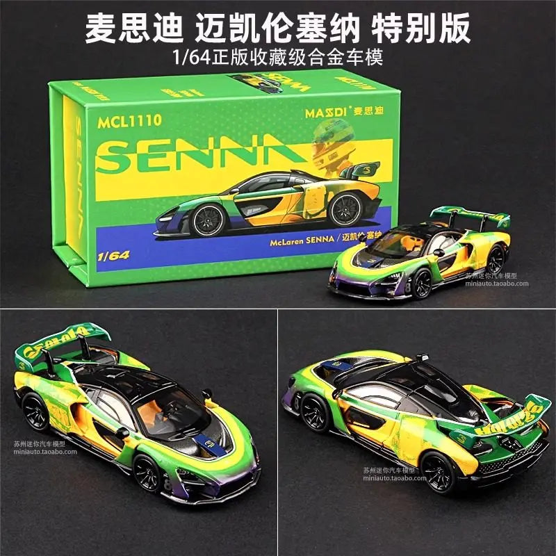 McLaren Senna Masdi 1:64 Diecast
