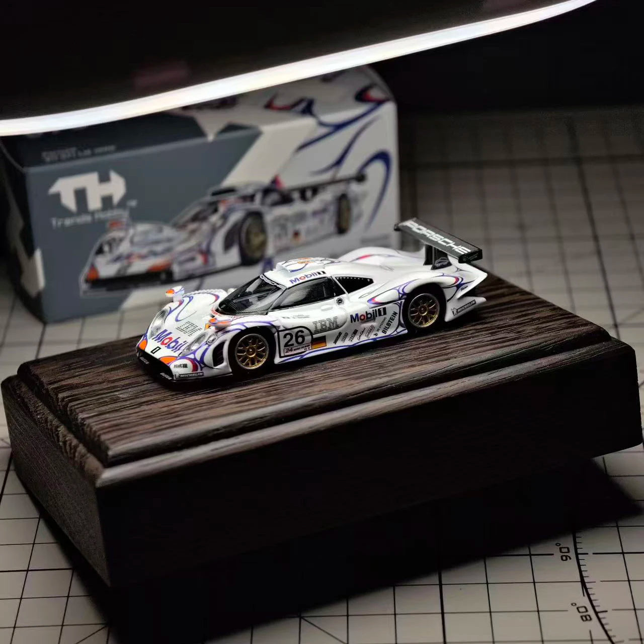 Trends Hobby 1 64 Porsche 911 Gt1 Lm 1998 Collectible 1:64 Diecast