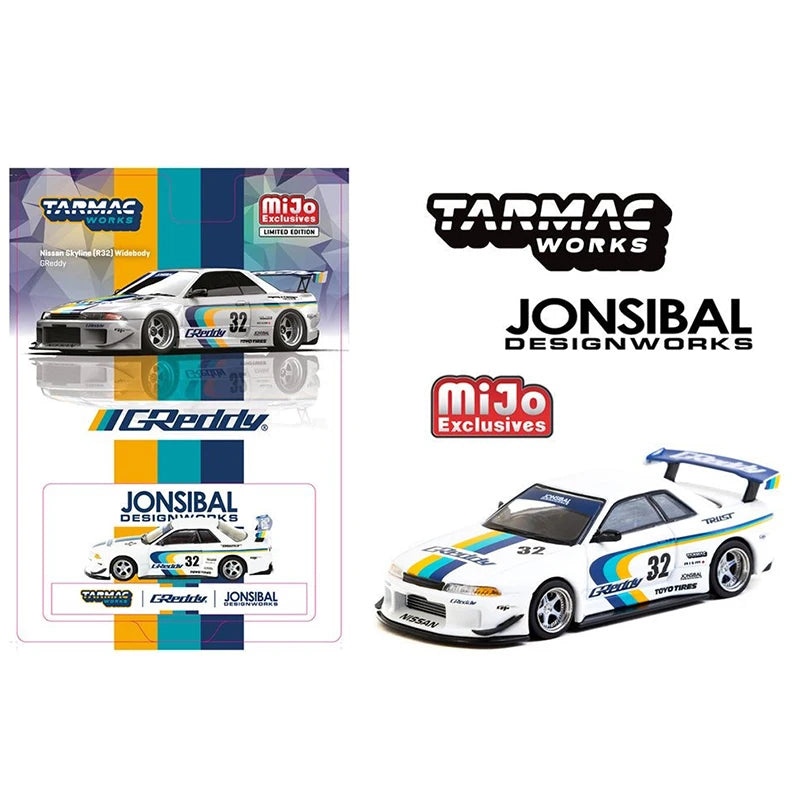 Nissan Skyline GT-R R32 Widebody 1:64 Diecast