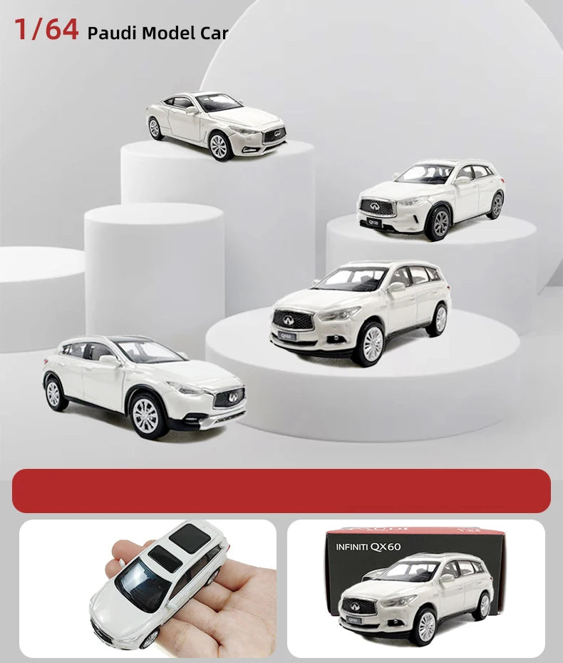 Infiniti Q70 QX60 QX70 QX80 QX30 1:64 Diecast