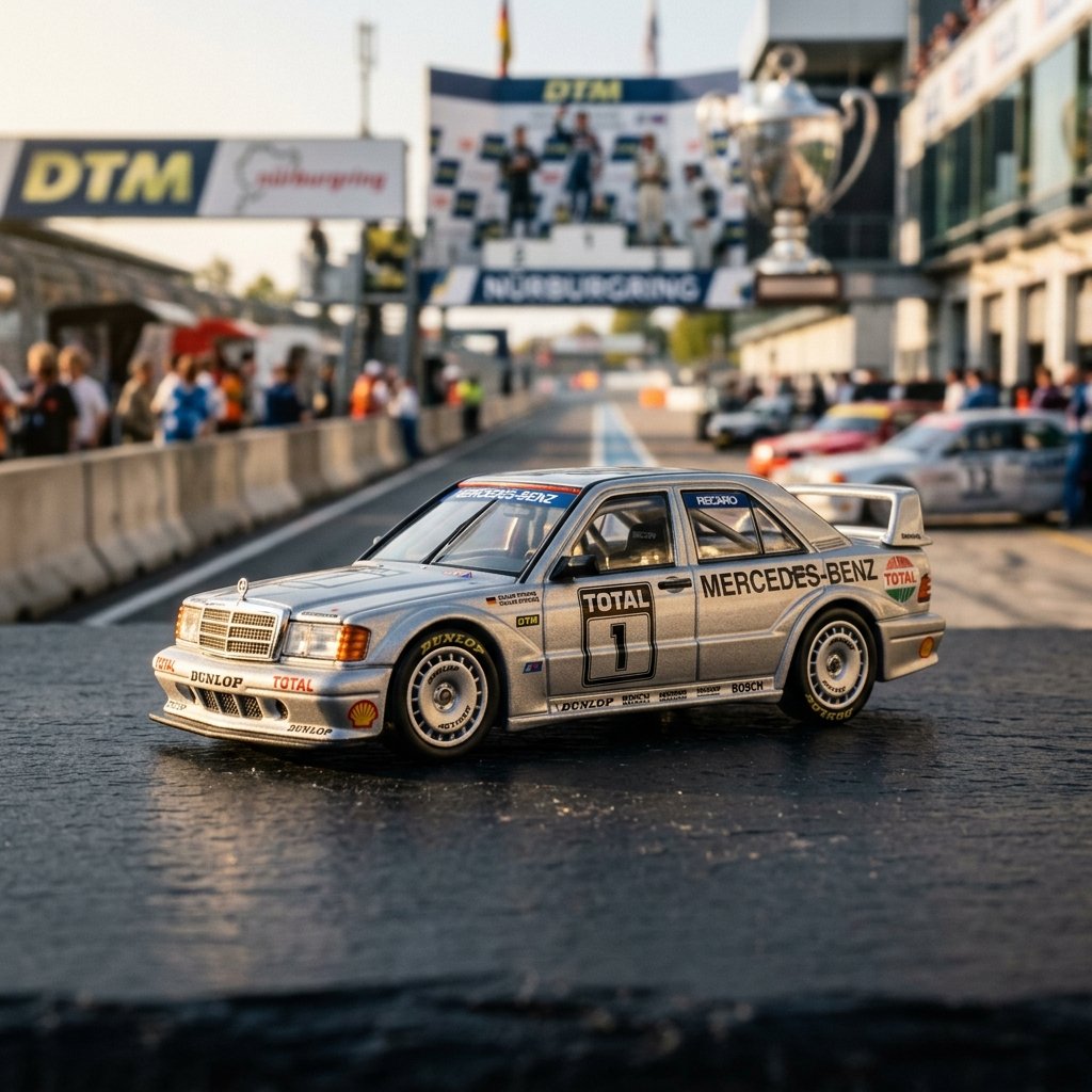 Tarmac Works Mercedes-Benz 190 2.3-16 Champion 1:64 Diecast