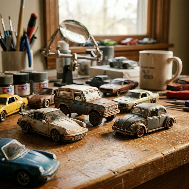 1:64 Scale Diecast Cars - Miniature Collectibles and Hot Wheels Style