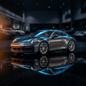 Porsche 911 992 AR Box 1:64 Diecast