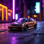 Honda Civic FD2 Art Work TM Model 1:64 Diecast