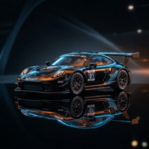 Porsche 911 GT3 DTM TH Model 1:64 Diecast