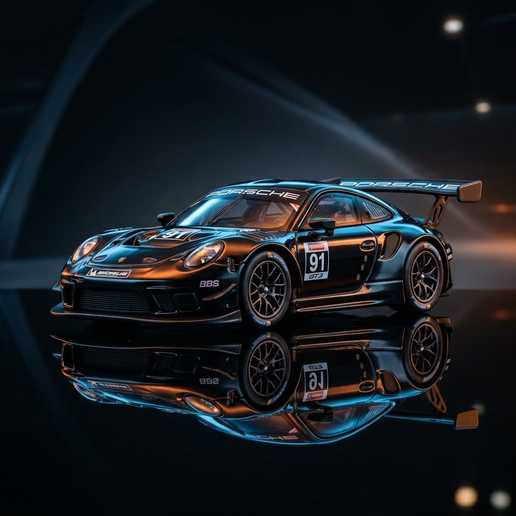 Porsche diecast models