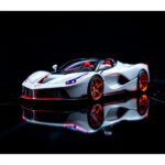 Bburago Ferrari La white red 1:64 Diecast