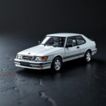 Tarmac Works Saab 900 Turbo White 1:64 Diecast