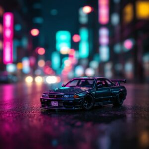 Nissan Skyline GT-R R32 Tune FH Model 1:64 Diecast