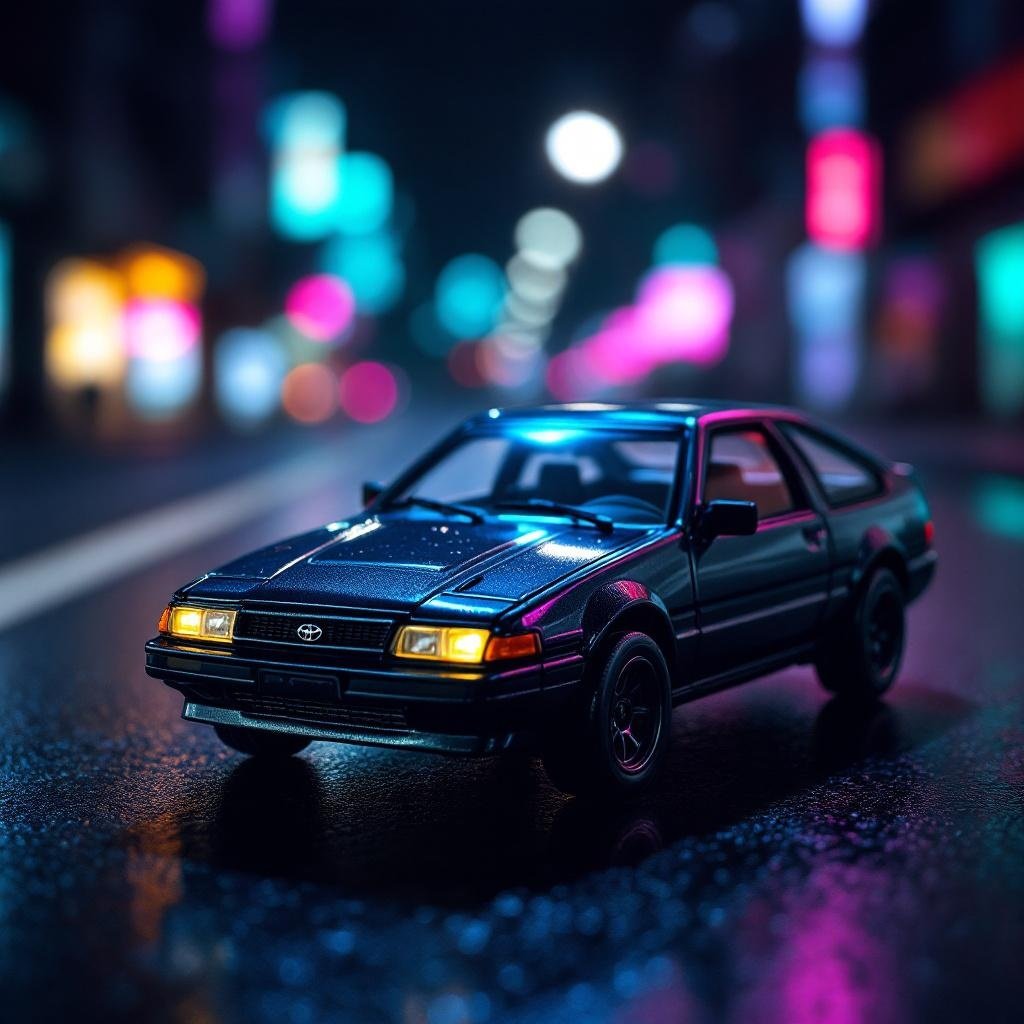 Toyota Sprinter Trueno AE86 Tarmac Works 1:64 Scale Diecast Model Car