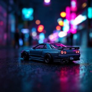 INNO64 Nissan Skyline GT-R R34 Spec 1:64 Diecast