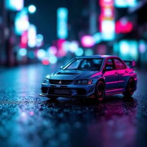 Mitsubishi Lancer Evolution Five 1:64 Diecast