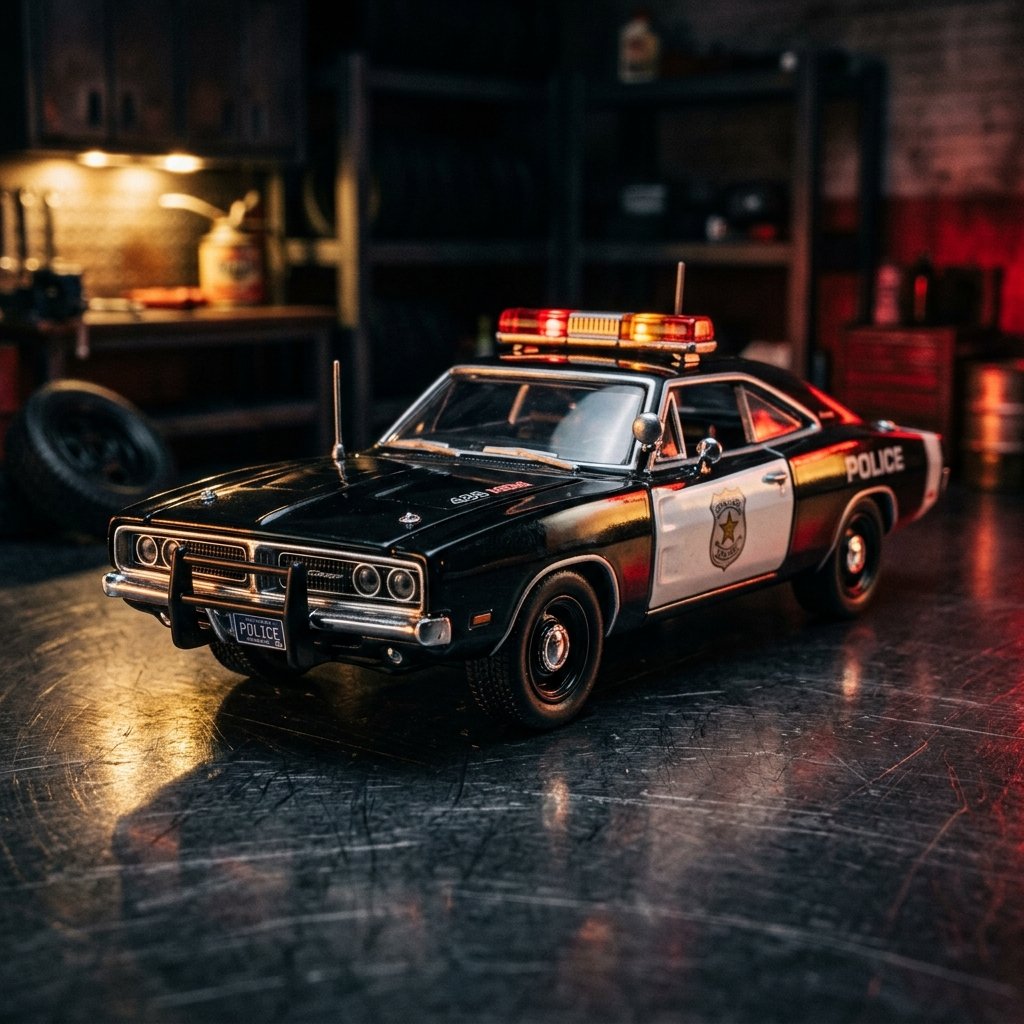 Dodge Charger Brawler LSPD TM Model 1:64 Diecast