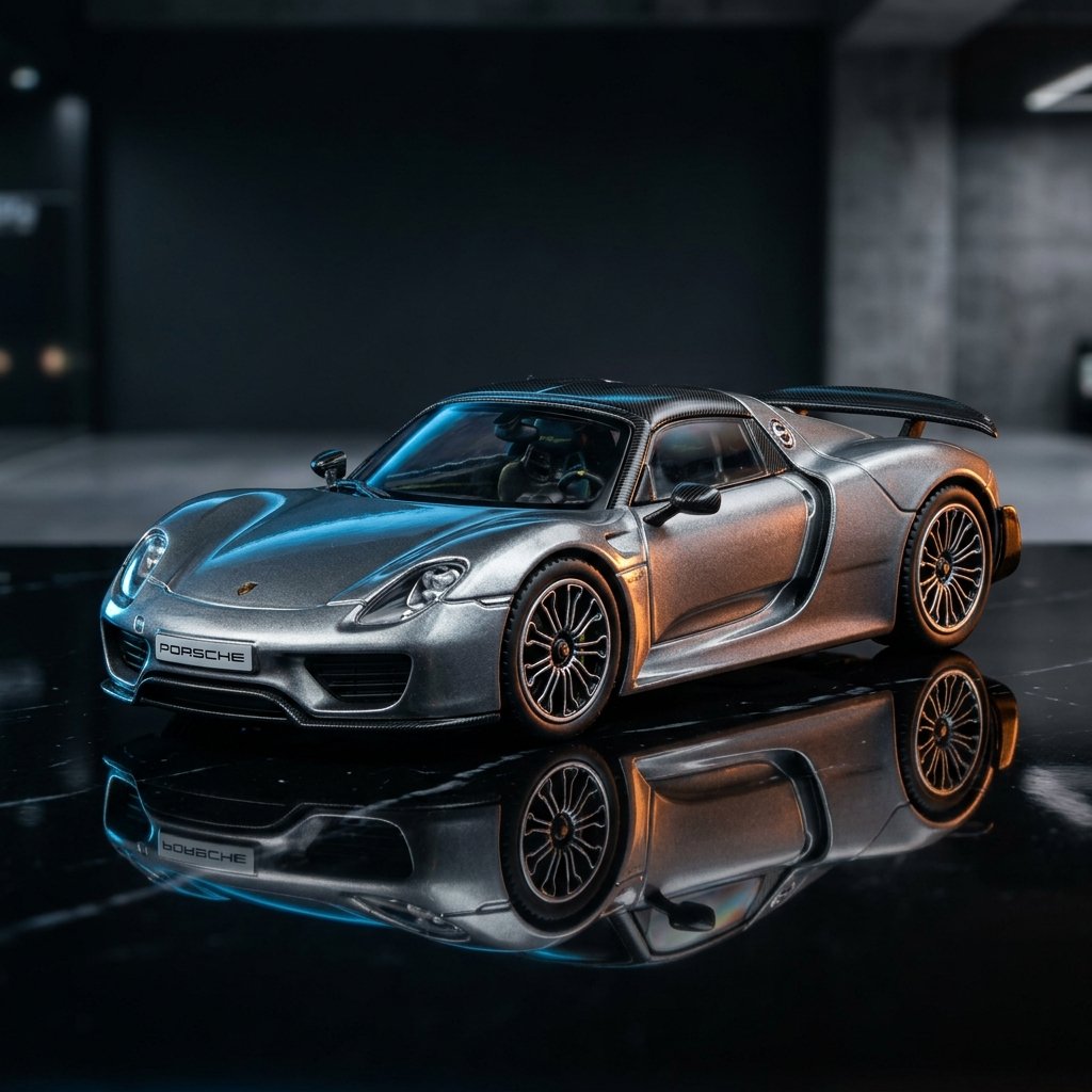 Porsche 918 Spyder LUX 1:64 Diecast