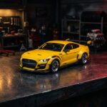 MINI GT Ford Mustang LBWK Triple Yellow 1:64 Diecast