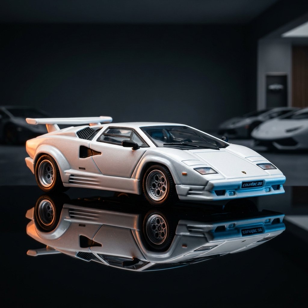MINI GT Lamborghini Countach 25th Anniversary 1:64 Diecast