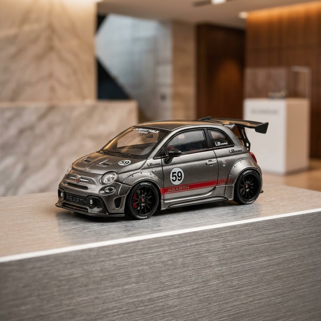 MINI GT MINI Cooper Abarth LB Works 1:64 Diecast