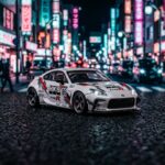 Toyota GR 86 HKS Type R 2022 Tokyo Auto Salon MINI GT 1:64 Scale Diecast Model Car
