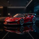 Ferrari SF90 XX SPIDER Le Mans DMH 1:64 Diecast