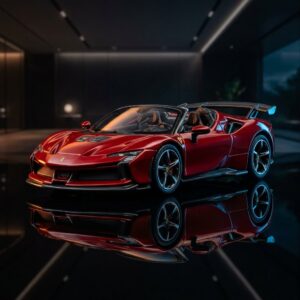 Ferrari SF90 XX SPIDER Le Mans DMH 1:64 Diecast
