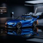 Toyota RWB 964 Supra A90 Lightning Time Micro 1:64 Scale Diecast Model Car