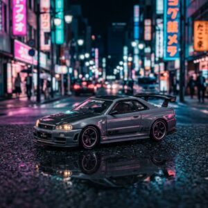 Nissan TOP SECRET FAIRLADY Z RX34 1:64 Diecast