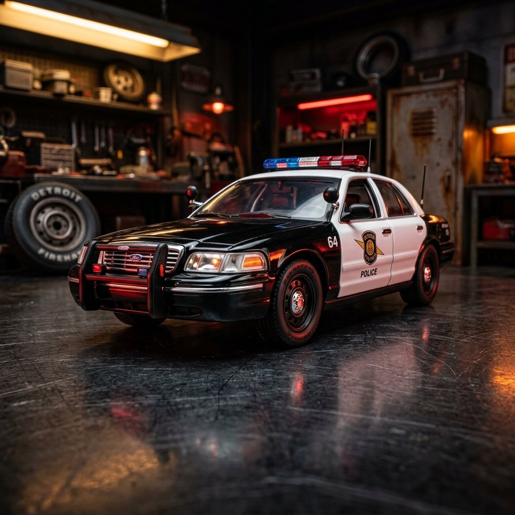 Ford Crown Victoria Environmental 1:64 Diecast