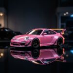 Tarmac Works Porsche TW RWB 997 Pink 1:64 Diecast