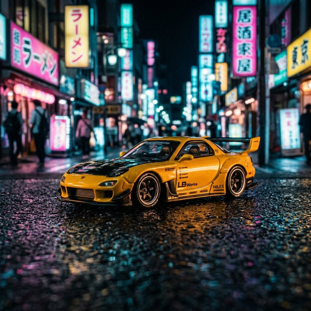 MINI GT Mazda RX-7 LB Super Silhouette FD NILES 1:64 Diecast