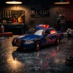 Ford Crown Victoria Police Patrol Car MK2 EN114 1:64 Diecast