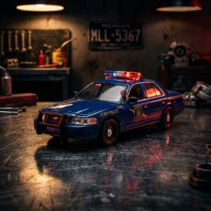Ford Crown Victoria Police Patrol Car MK2 EN114 1:64 Diecast