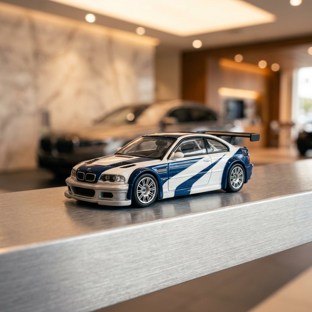 BMW M3 GT-R E46 AR MJ Model 1:64 Diecast