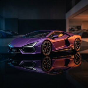MINI GT Lamborghini Revuelto Viola 30th Matte 1:64 Diecast