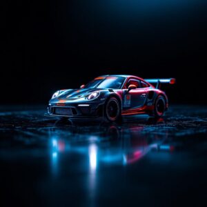 Porsche 911 GT3 Cup 992 Fire Monkey 1:64 Diecast