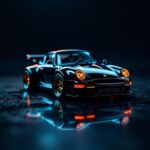Porsche RWB 993 Black Ignition 1:64 Diecast