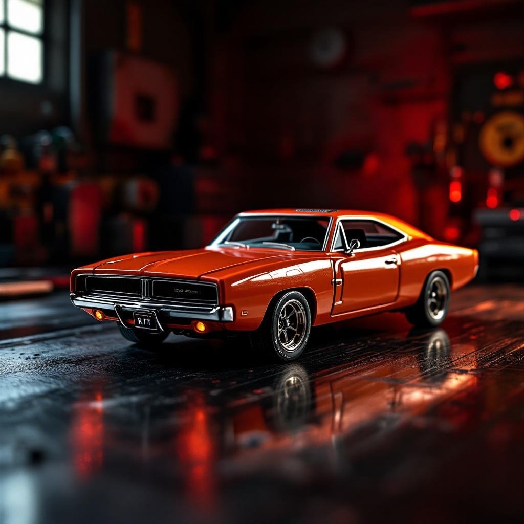 Dodge Charger General Lee R/T 1969 Mini Forge 1:64 Diecast
