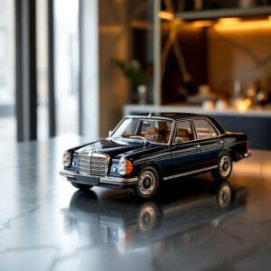 Mercedes-Benz 190E 2.3 16 Blue 1:64 Diecast