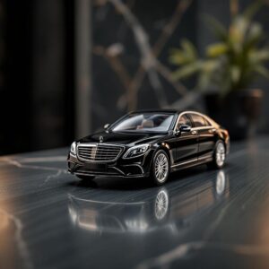 Tarmac Works Mercedes-Benz S Class Wald Black 1:64 Diecast