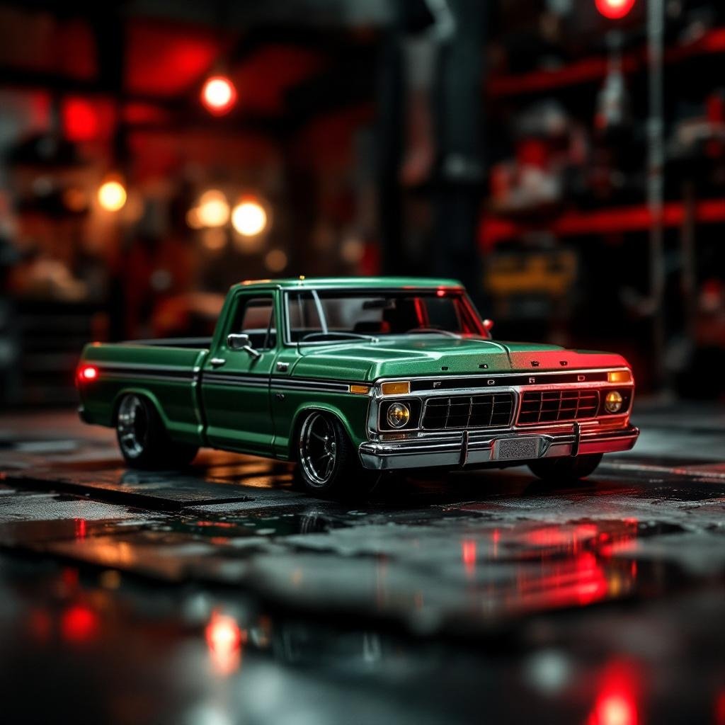 GreenLight Ford Smoked Bear Series 4-1976 F 1:64 Diecast