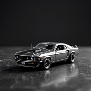 Ford HNW46 1969 Mustang BOSS 302 Wheels 1:64 Diecast