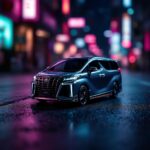 Toyota 2023 ALPHARD Alloy Masdi 1:64 Scale Diecast Model Car