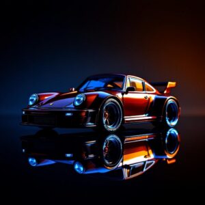 Porsche Rauh-Welt RWB 964 FS Model 1:64 Diecast