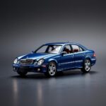Mercedes-Benz E55 W210 Blue SHADOW 1:64 Diecast