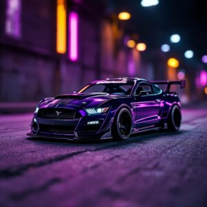 Toyota GT500 / Supra / Pontiac Sports Car 1:64 Scale Diecast Model Car