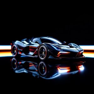 Ferrari Purosangue FUV Funny Model 1:64 Diecast